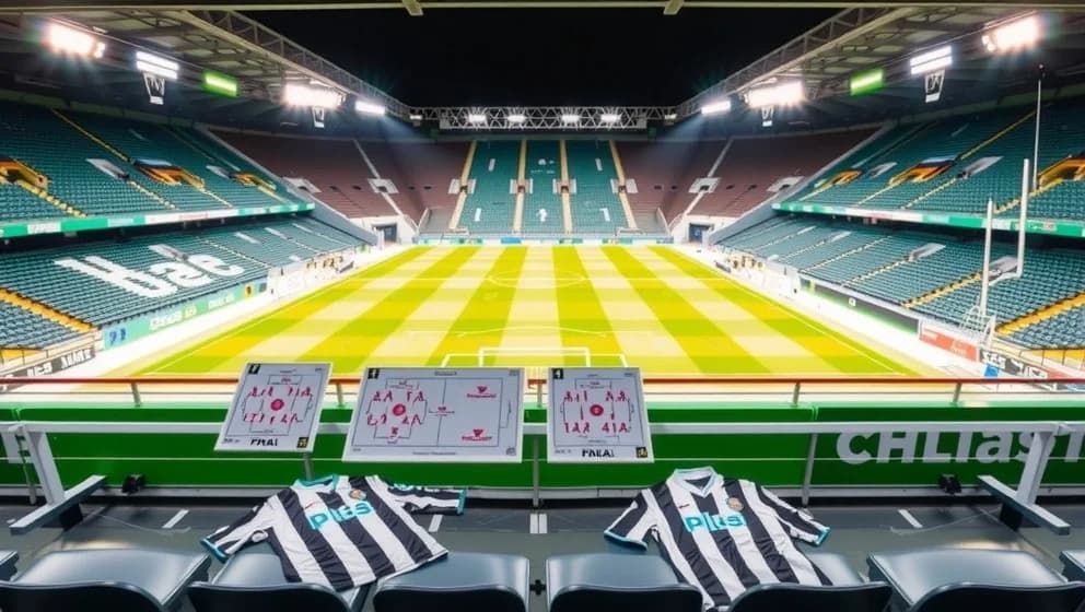 Celtic mot Newcastle United laguppställning